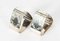 Victorian Silver Plated Napkin Rings in Case, 19th Century, Set of 3 2