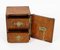 19th Century Victorian Oak Novelty Cigar Humidor Box 8