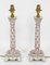 Mid-Century Dresden Porcelain Table Lamps, Set of 2 2
