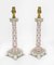 Lámparas de mesa Dresde Mid-Century de porcelana. Juego de 2, Imagen 12