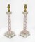 Mid-Century Dresden Porcelain Table Lamps, Set of 2, Image 12