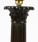 Lámpara de mesa Imperio de bronce, siglo XIX, Imagen 5