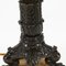 Lámpara de mesa Imperio de bronce, siglo XIX, Imagen 6
