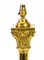 19th Century Victorian Brass Corinthian Column Table Lamps, Set of 2 6