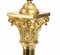 19th Century Victorian Brass Corinthian Column Table Lamps, Set of 2 7