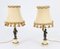 19th Century French Ormolu & Patinated Bronze Cherub Table Lamps, Set of 2, Image 2