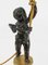 Französische Ormolu & patinierte Bronze Cherub Tischlampen, 19. Jh., 2er Set 6