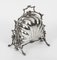 19th Century Victorian Silver Plated Shell Biscuit Box 16