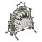 19th Century Victorian Silver Plated Shell Biscuit Box, Image 1