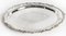 Irish Silver Plated Oval Tray from W. Gibson, 1870 12