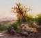 Guido Agostini, Italienische Landschaft, 19. Jh., Öl auf Leinwand, Gerahmt 5