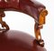 19th Century Victorian Oak Leather Desk Chair, Image 8
