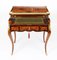 19th Century French Burr Walnut Marquetry Card or Writing Table, Image 12