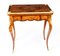 19th Century French Burr Walnut Marquetry Card or Writing Table, Image 11