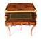 19th Century French Burr Walnut Marquetry Card or Writing Table, Image 15