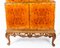 20th Century Burr Walnut Cocktail Drinks Dry Bar Cabinet, Image 8