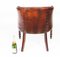 20th Century English Handmade Leather Desk Chairs, Set of 2, Image 14