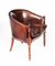 20th Century English Handmade Leather Desk Chairs, Set of 2 3