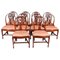 20th Century English Mahogany Regency Dining Chairs, Set of 10, Image 1