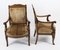 19th Century French Empire Armchair Fauteuils Chairs, Set of 2, Image 2