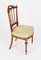 Victorian Satinwood Sheraton Revival Side Chairs, 19th-Century, Set of 2 3