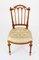 Victorian Satinwood Sheraton Revival Side Chairs, 19th-Century, Set of 2 5