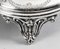 Sheffield Silver Plate Decanter Stand Tantalus, 19th-Century, Set of 4 3