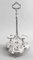 Sheffield Silver Plate Decanter Stand Tantalus, 19th-Century, Set of 4 13