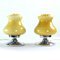 Table Lamps in Cream Opaline & Chrome, Bulgaria, 1960s, Set of 2, Image 8