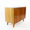 Mid-Century Sideboard in Oak & Black Glass, Czechoslovakia, 1960s, Image 6