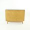 Credenza Mid-Century in quercia e vetro nero, Cecoslovacchia, anni '60, Immagine 10