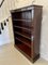 Antique Victorian Open Bookcase in Mahogany, Image 3