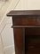 Antique Victorian Open Bookcase in Mahogany 6