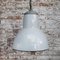 Vintage Dutch Industrial Pendant Light in Gray Enamel from Philips 5