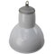 Lámpara colgante holandesa industrial vintage esmaltada en gris de Philips, Imagen 2