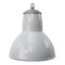 Vintage Dutch Industrial Pendant Light in Gray Enamel from Philips 1