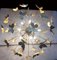 Gold-Leaf Butterfly Murano Glass Sputnik Chandelier from Murano Glass, Image 4