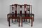 Mid-20th Century Inlaid Dining Room Set, Set of 10, Image 2