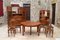 Art Nouveau Vine Carved Oak Dining Room Set by Gauthier-Poinsignon, Set of 9, Image 1