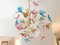 Transparenter Schmetterling Sputnik Kronleuchter aus Muranoglas von Murano Glas 4