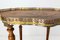 French Art Deco Brass & Poplar Serving Table or Side Table, 1930 6