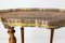 French Art Deco Brass & Poplar Serving Table or Side Table, 1930, Image 6