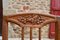 Sedie Art Nouveau in quercia intagliata e pelle di Gauthier-Poinsignon, set di 6, Immagine 8