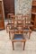 Art Nouveau Leather & Carved Oak Chairs by Gauthier-Poinsignon, Set of 6 1