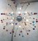 Großer Mehrfarbiger Sputnik Kronleuchter aus Muranoglas in Stern-Optik von Murano Glas 2