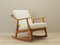 Sedia a dondolo in quercia di H. Brockmann Petersen per Randers Furniture Factory, Danimarca, anni '60, Immagine 5