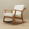 Sedia a dondolo in quercia di H. Brockmann Petersen per Randers Furniture Factory, Danimarca, anni '60, Immagine 1