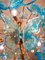 Light-Blue Butterfly Murano Glass Sputnik Sphere Chandelier from Murano Glass, Image 3