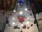 Multicolor Coni Murano Glass Sputnik Oval Chandelier from Murano Glass, Image 3