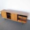 Sideboard in Walnut Wood with Metal Feet in the Style of George Nelson, 1960s 8